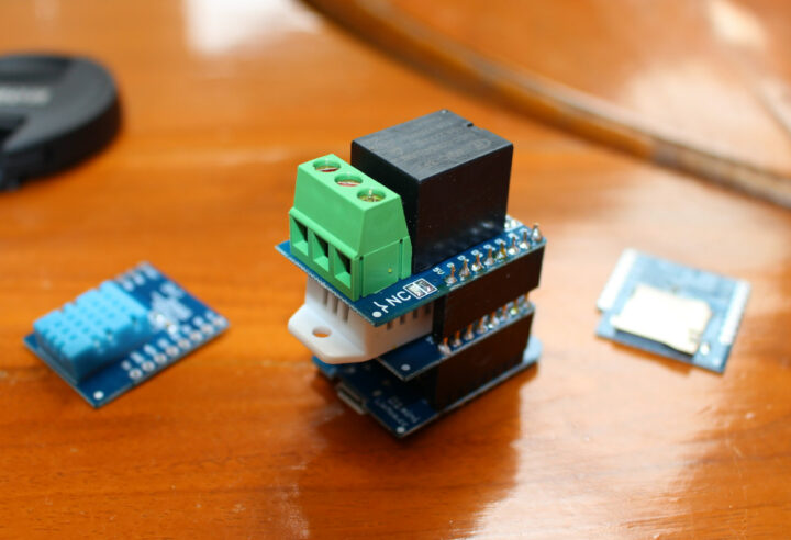 Wemos D1 Mini stackable shields