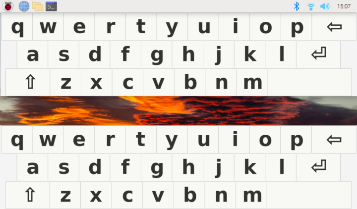 matchbox keyboard raspberry pi OS