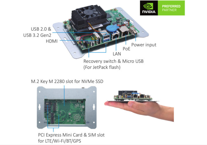 Jetson Xavier NX devkit PoE camera wireless connectivity M2 SSD