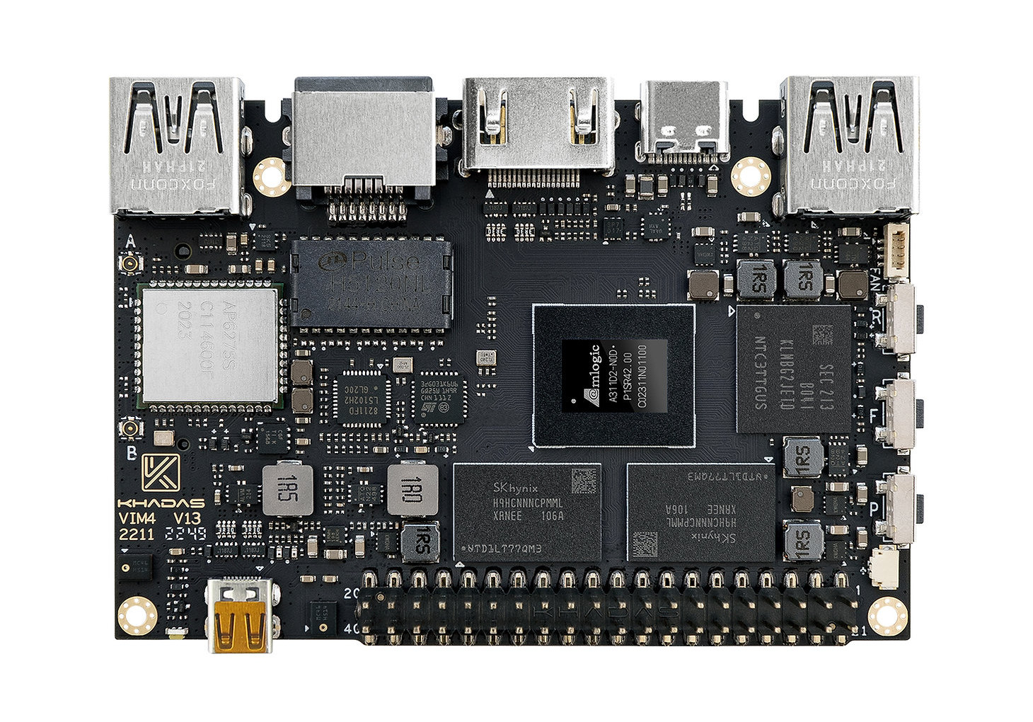 Khadas VIM4 Amlogic A311D2-N0D SBC