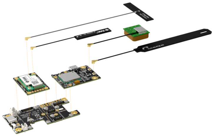 Link.ONE WisBlock devkit modules antenna