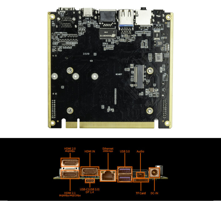 Rockchip RK3588 SBC dual HDMI Ethernet HDMI input