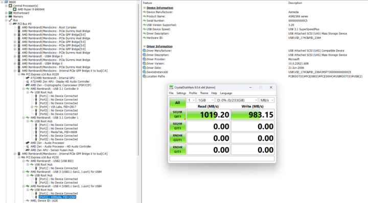 USB 3.2 ports 10Gbps