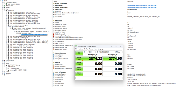 USB4 Thunderbolt 3 speed