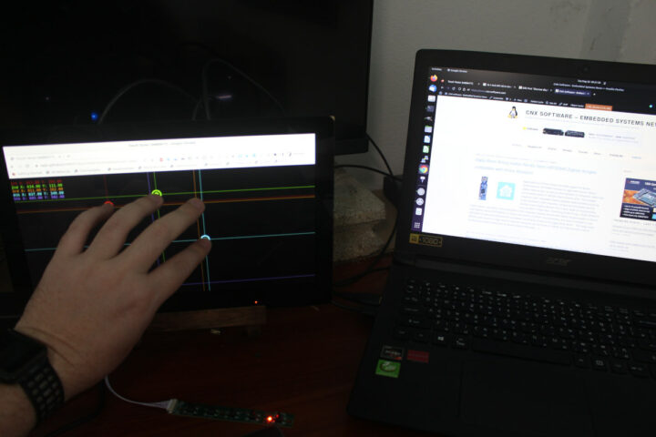 Ubuntu laptop secondary touchscreen display