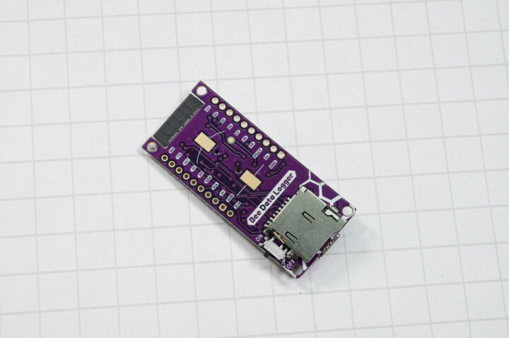 MCU board with RTC battery, microSD card