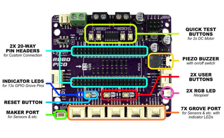 Cytron Robo Pico Board