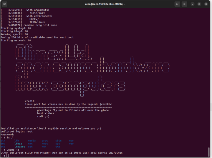 ESP32-S3-Devkit-LiPo Linux 6.3