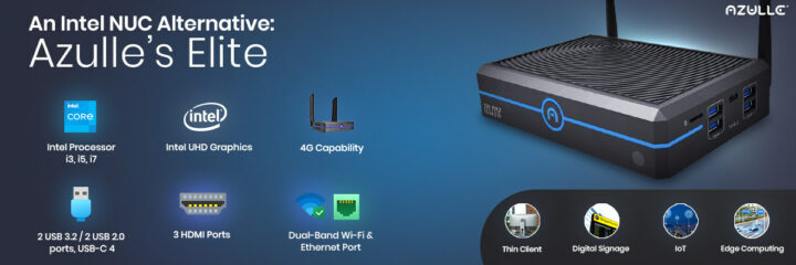 Intel NUC alternative: Azulle Elite