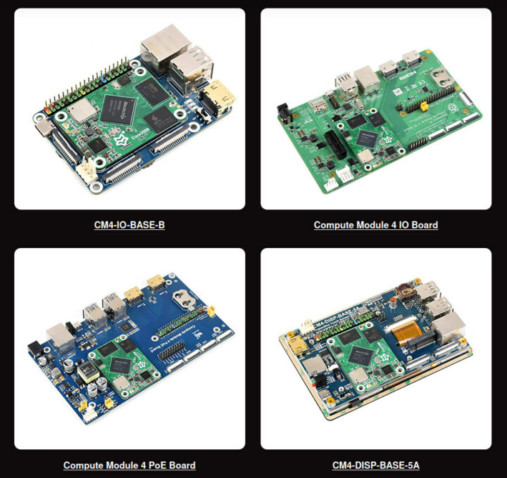 LuckFox Core3566 Raspberry Pi CM4 baseboards