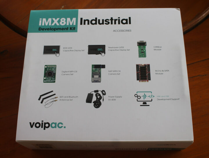 NXP i.MX 8M devkit power supply camera display SATA