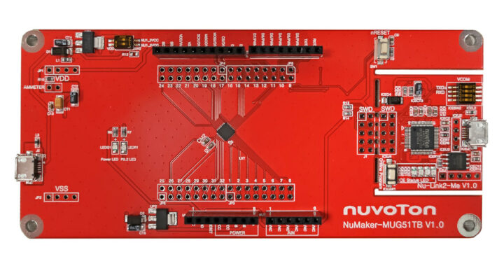 NuMaker-MUG51TB MUG51 development board