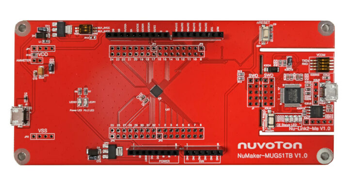 NuMaker-MUG51TB MUG51 development board NuMaker-MUG51TB MUG51 development board