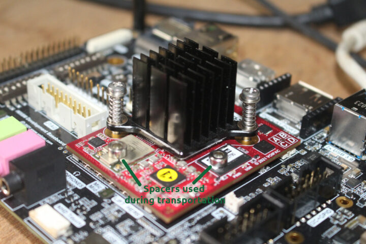 VOIPAC Heatsink Installation