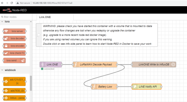 Link.ONE Node-RED