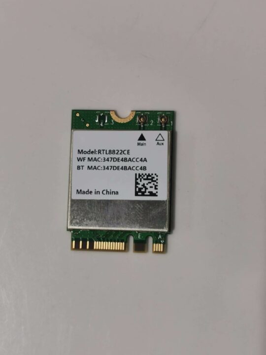 RTL8822CE WiFi 5 Bluetooth 5.0 module