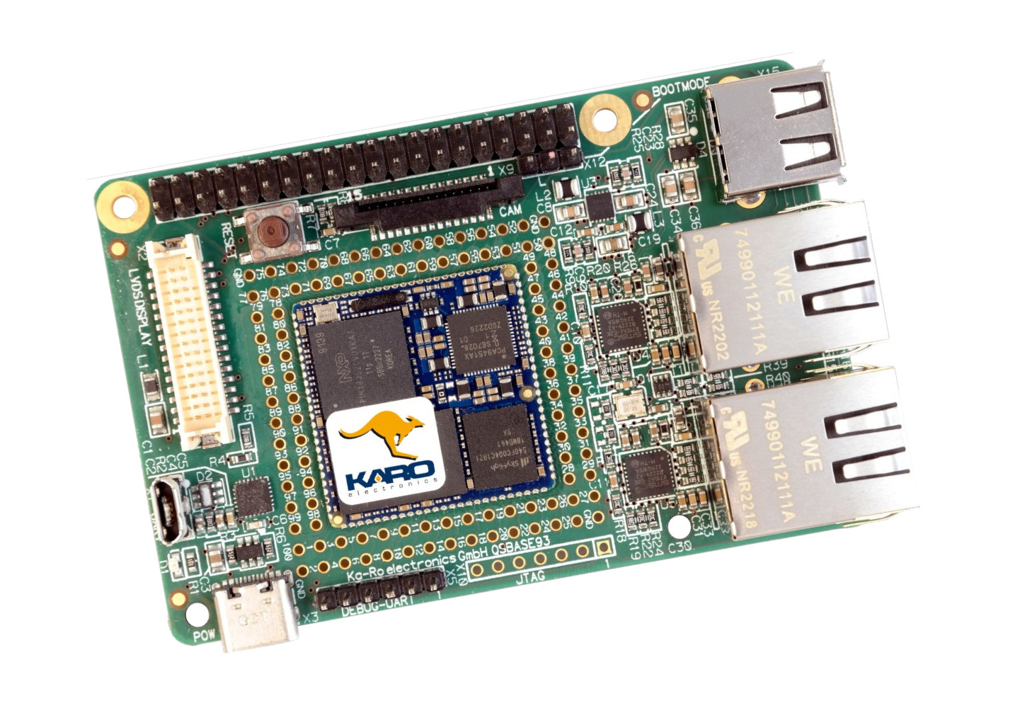 Raspberry Pi NXP i.MX 93 SBC