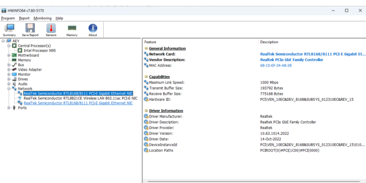 Realtek RTL8111H Windows 11