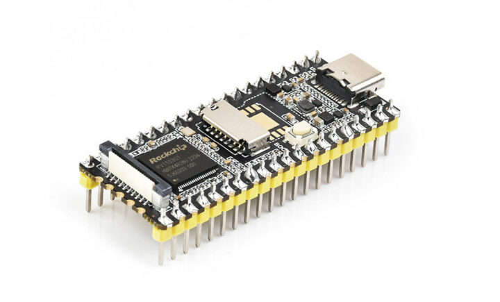 Rockchip RV1103 board with headers