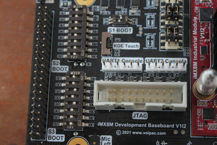 SD card boot imx8m development kit