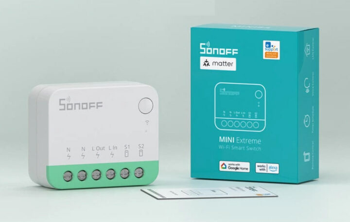 SONOFF MINIR4M Matter wifi switch