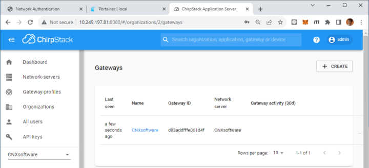 chirpstack add gateway