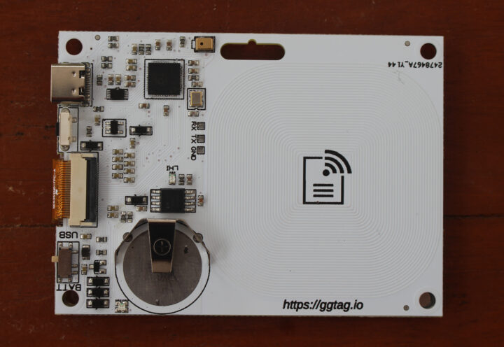 Raspberry pi RP2040 e-paper display board
