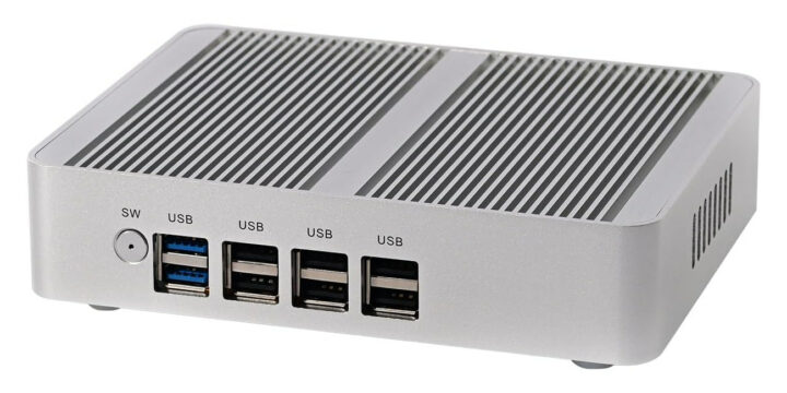 Intel N100 mini PC eight USB ports