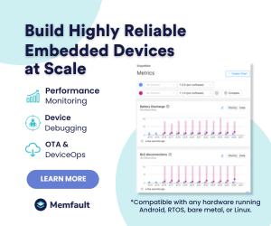 Memfault Embedded Device Reliability Platform