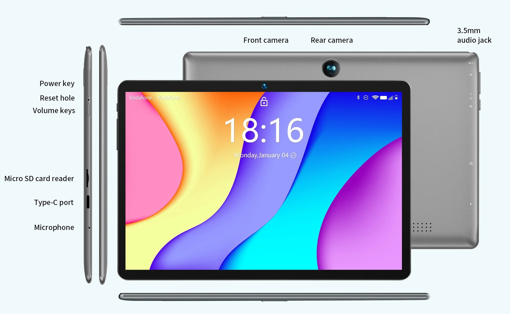 Rockchip RK3562 Android 13 tablet BMAX MaxPad i9 PLUS