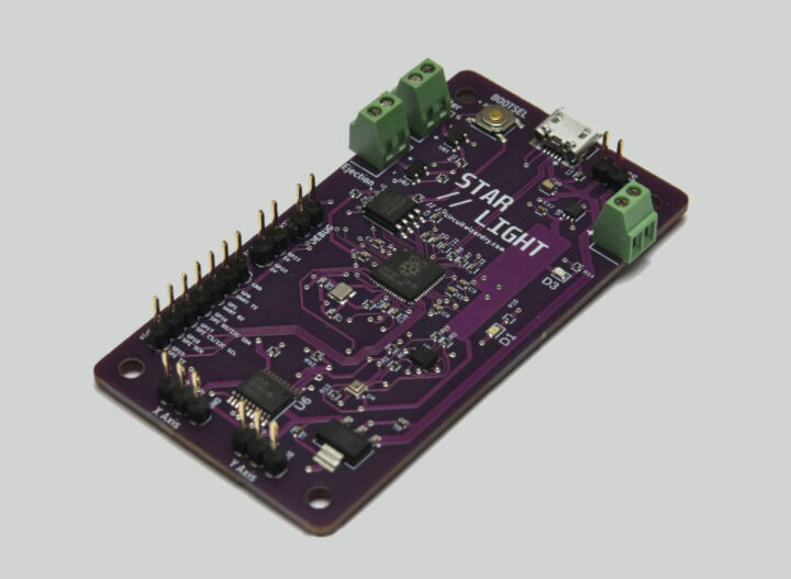 STARLIGHT Raspberry Pi RP2040 rocket board