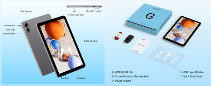 UMIDIGI G1 RK3562 tablet