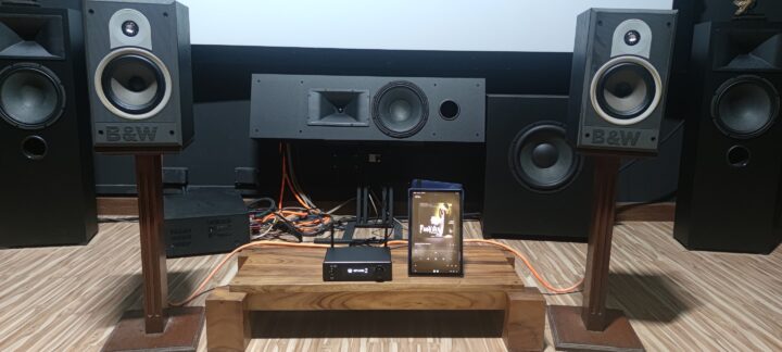 Arylic H50 review B&W speakers TIDAL app
