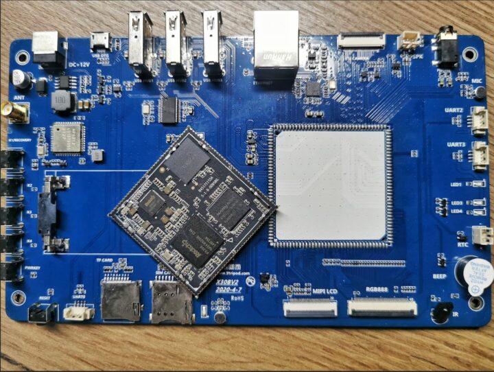 DSOM-020 Development Board with PX30K before soldering