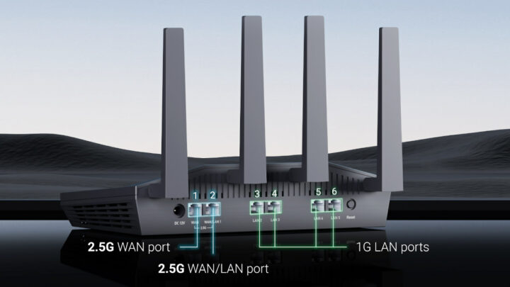 Filogic 830 router 900 Mbps WireGuard