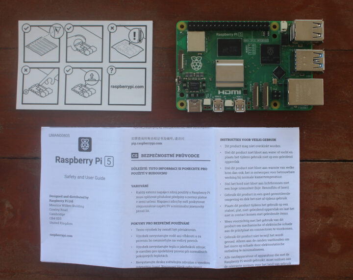 Raspberry Pi 5 safety and user guide