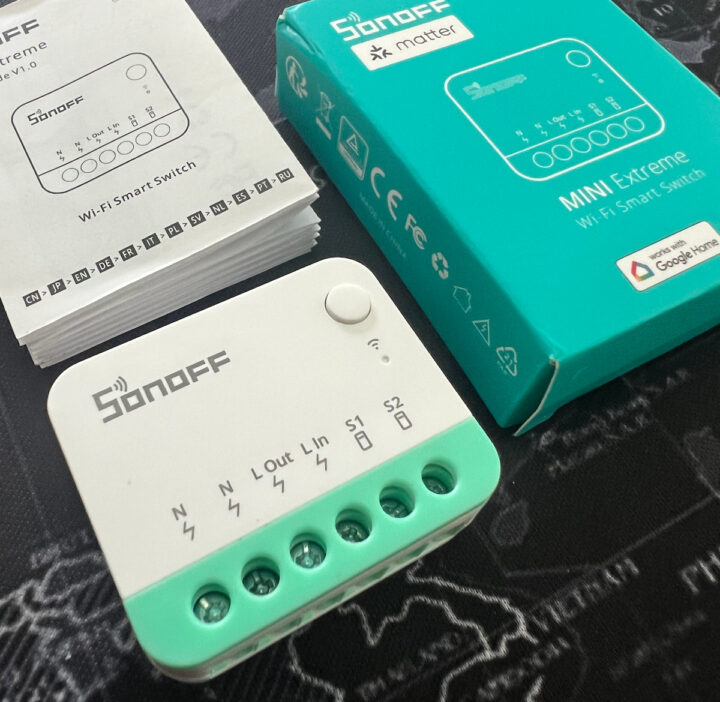 Sonoff MINIR4M Matter switch review 