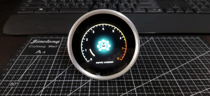 Matouch ESP32-S3 rotary display - graphic screen no.3