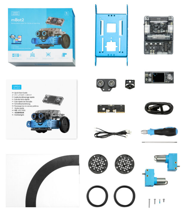 makeblock mBot2 part list