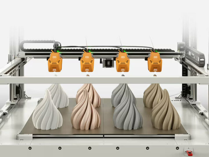 3D printer multi nozzle printing