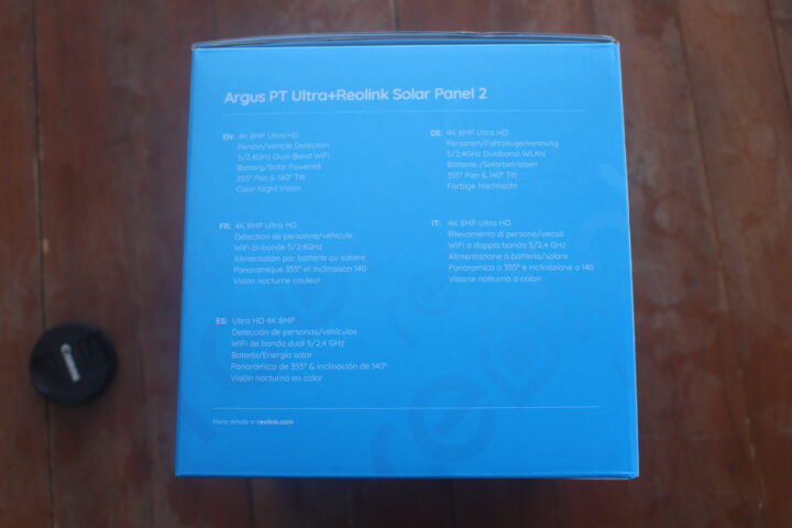 Argus PT Ultra Reolink Solar Panel 2