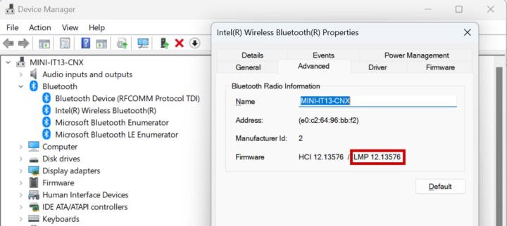 GEEKOM Mini IT13 BLuetooth Version