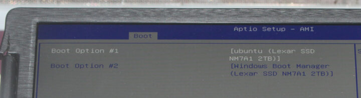 GEEKOM Mini IT13 Dual Boot Windows Linux