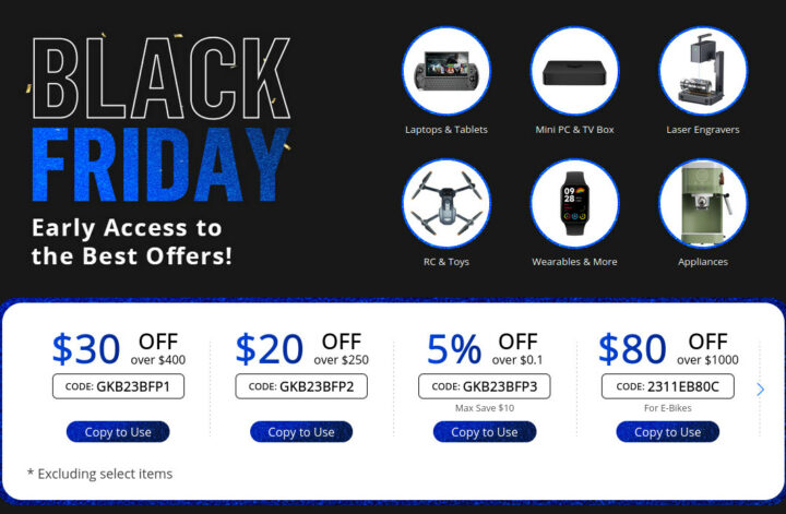Geekbuying Black Friday 2023
