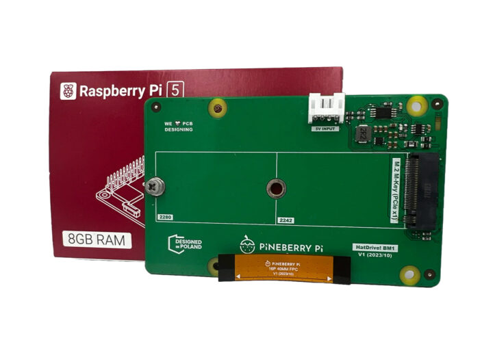 HatDrive Bottom for Raspberry Pi 5