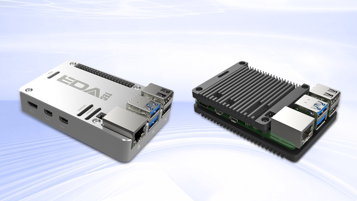 EDATEC launches two fanless cases for the Raspberry Pi 5 SBC - CNX