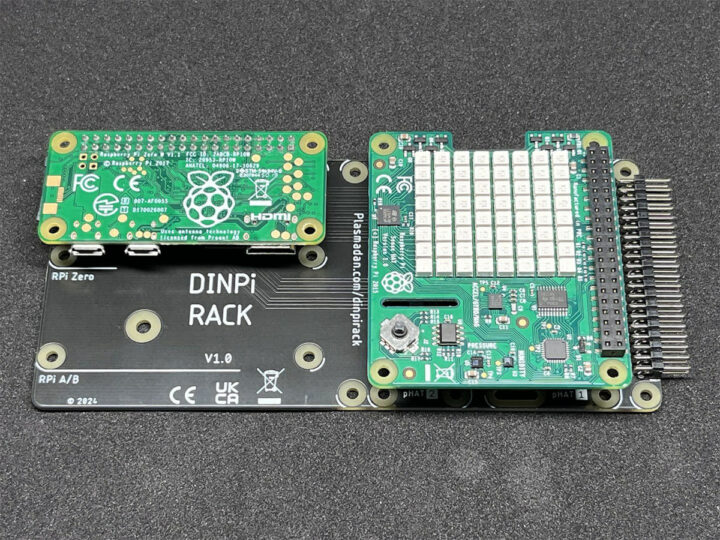 Raspberry Pi Zero DIN Rail Mount