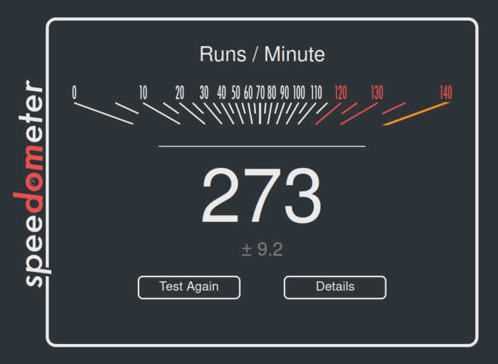 Speedometer 2.0 Ubuntu 22.04 GEEKOM Mini IT13