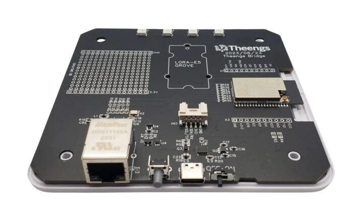 Theengs Bridge Board BLE Ethernet WiFi LoRa