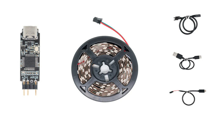 WisdPi Dynamic Lighting Controller Kit RGB LED Strip